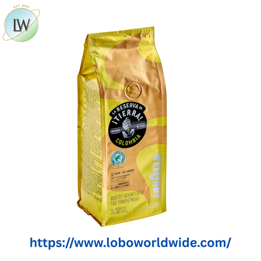 Lavazza Tierra! Colombia Coarse Ground Coffee 8 oz.