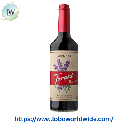 Torani Puremade Lavender Flavoring Syrup 750 mL