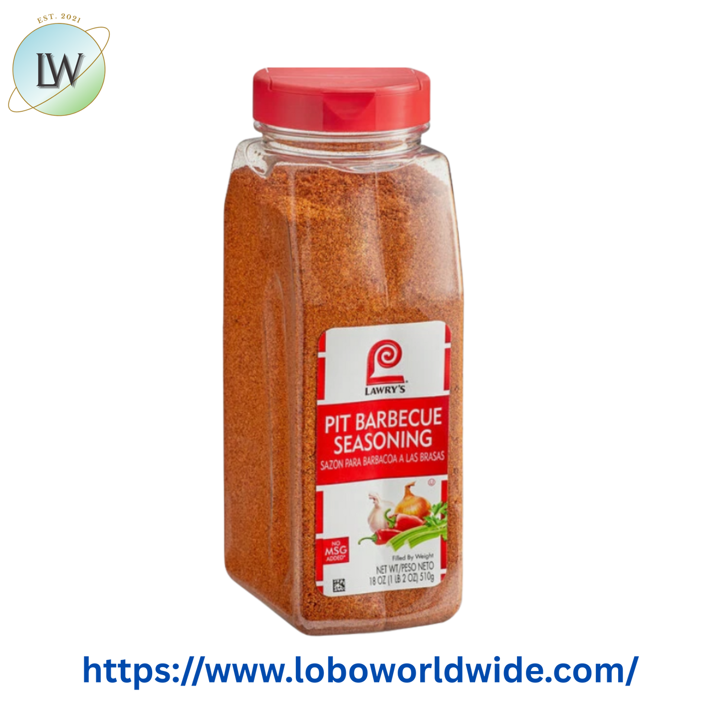 Lawry's 18 oz. Pit BBQ Seasoning