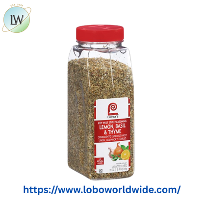 Lawry's 20 oz. Lemon, Basil, and Thyme Key West-Style Seasoning