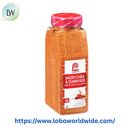 Lawry's 25 oz. Smoky Chile and Cumin Rub
