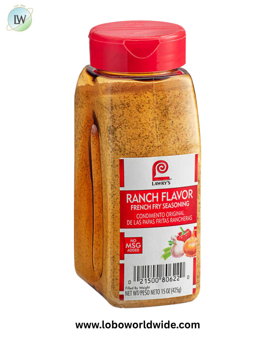 Lawry's 15 oz. Ranch French Fry Seasoning