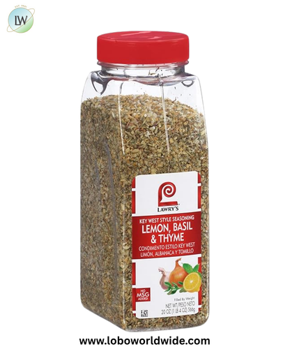 Lawry's 20 oz. Lemon, Basil, and Thyme Key West-Style Seasoning