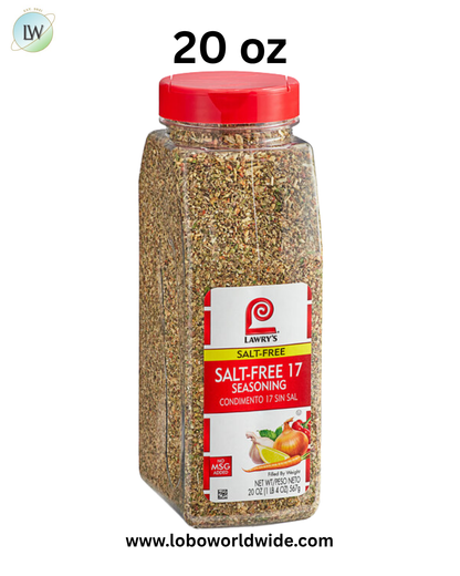 Lawry's Salt-Free 17 Seasoning