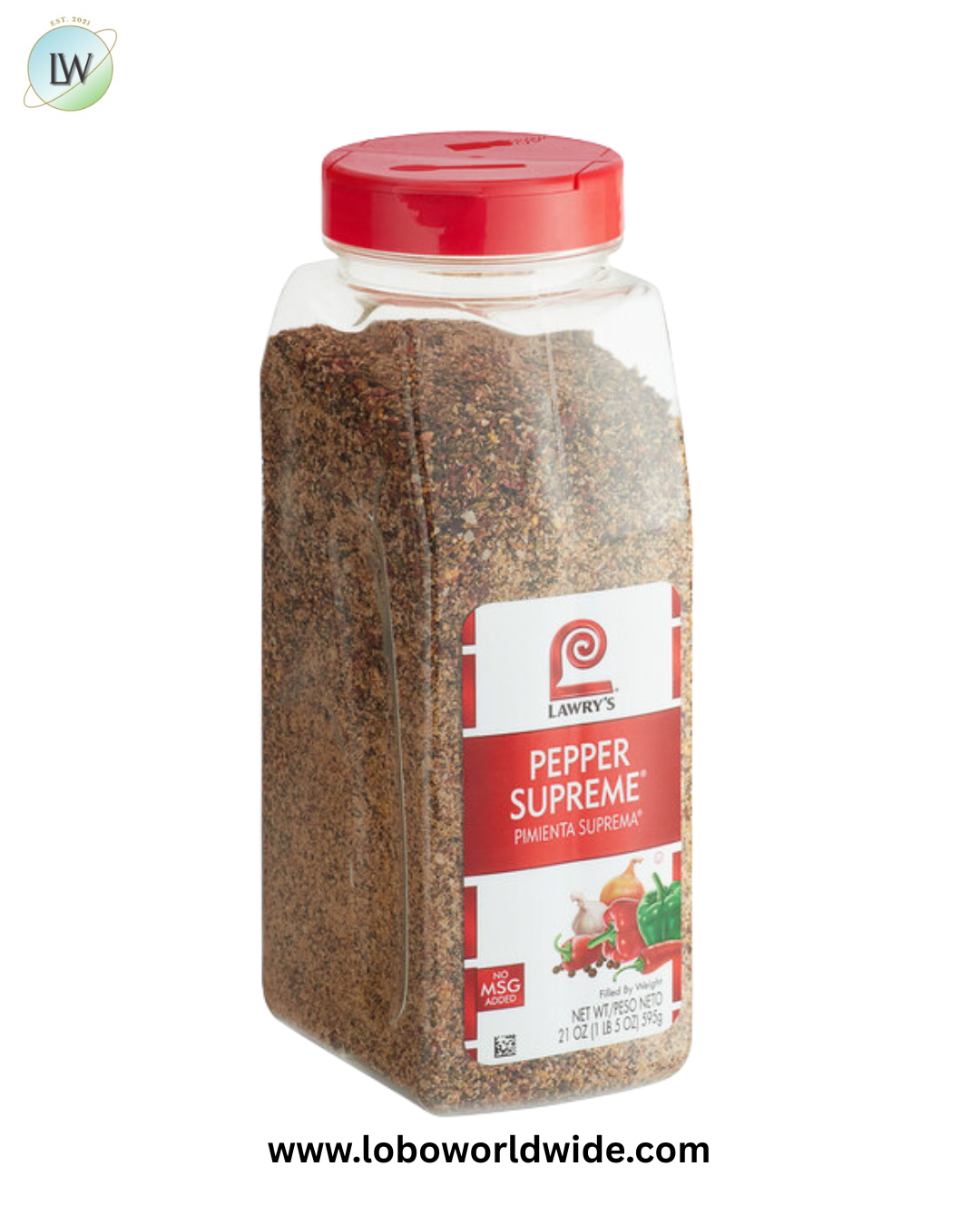Lawry's 21 oz. Pepper Supreme Seasoning