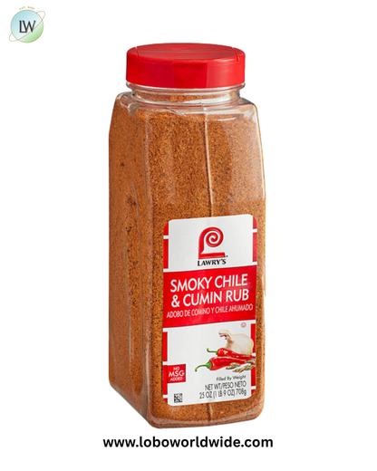 Lawry's 25 oz. Smoky Chile and Cumin Rub