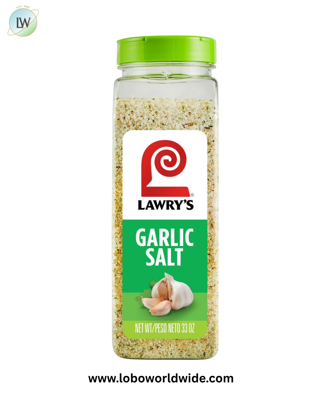 Lawry's Garlic Salt 33 Oz