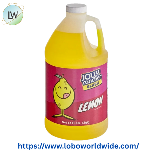 Jolly Rancher 1/2 Gallon Lemon Slushy 5:1 Concentrate