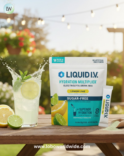 Liquid I.V Hydration Multiplier® Sugar-Free - 3 Pouches(Various flavors)