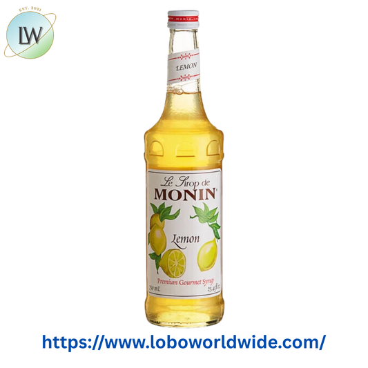 Monin Premium Lemon Flavoring / Fruit Syrup 750 mL