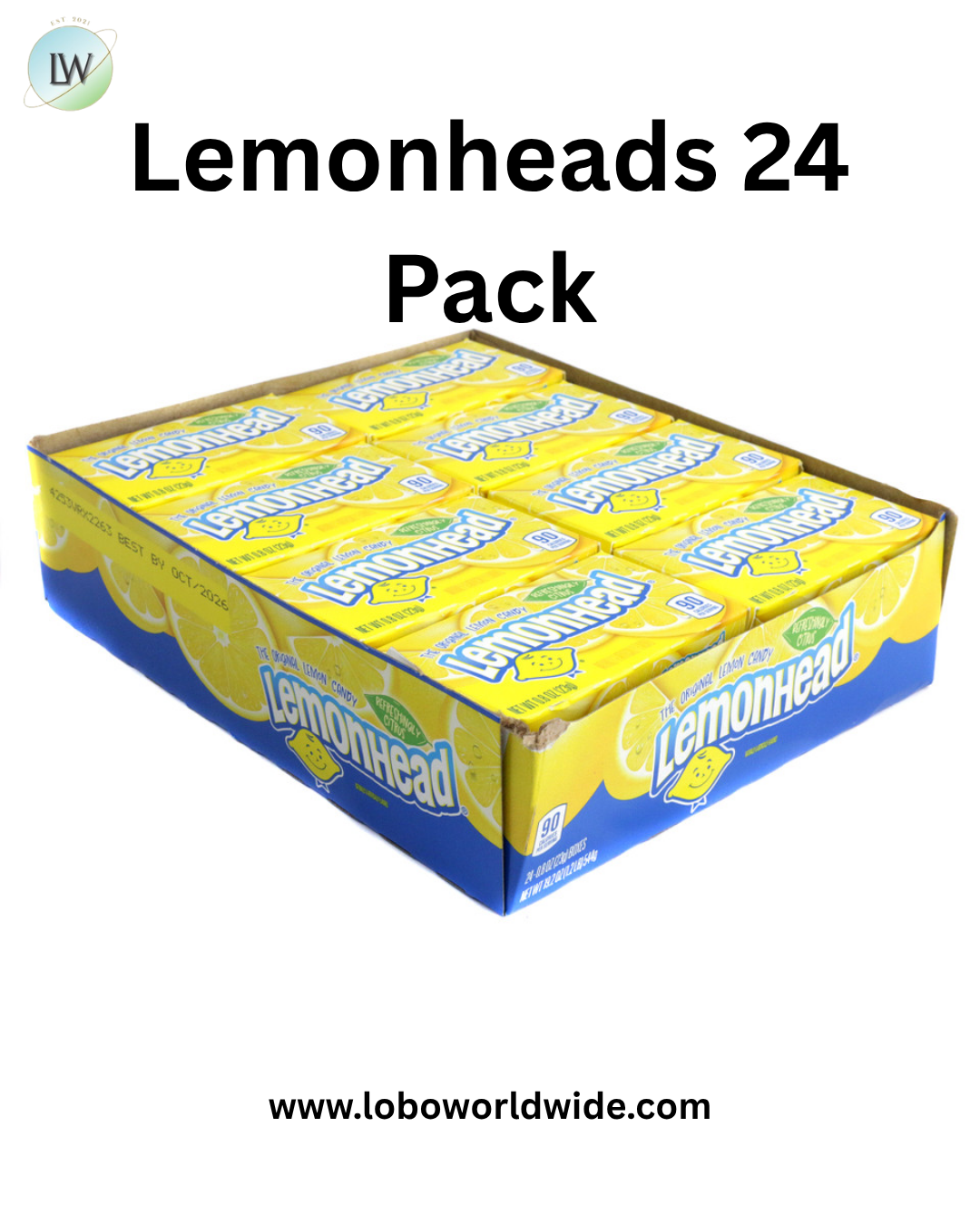 Lemonheads 24 Pack
