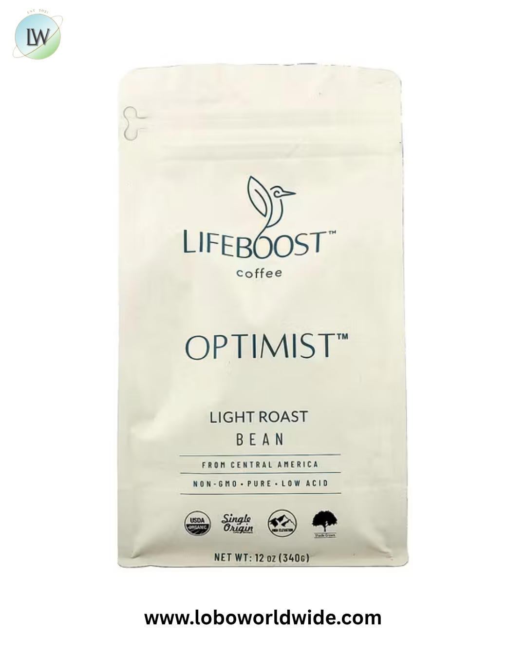 Lifeboost, Coffee, Bean, 12 oz (340 g)
