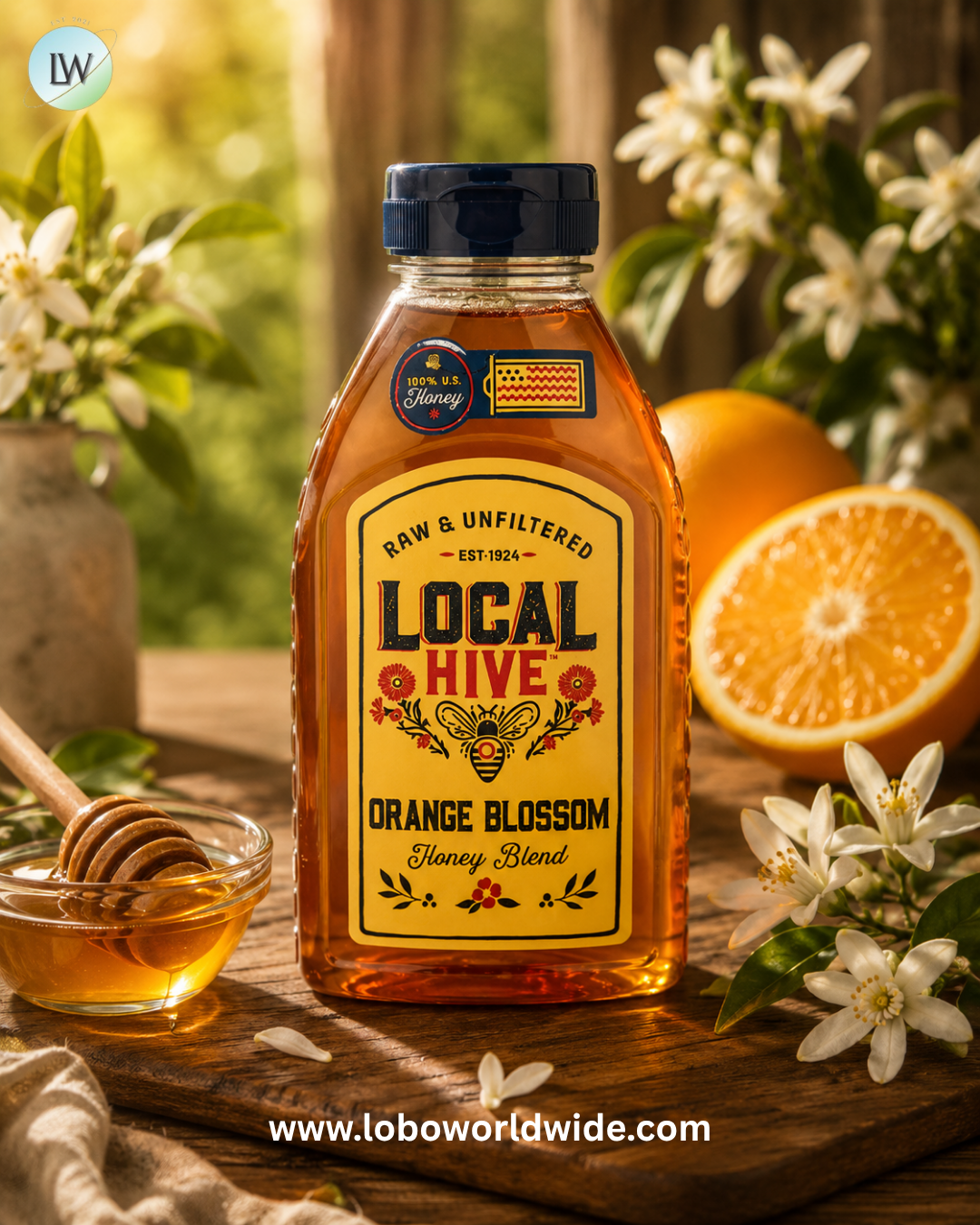 Local Hive, Honey Raw & Unfiltered, 16 oz (453.5 g)