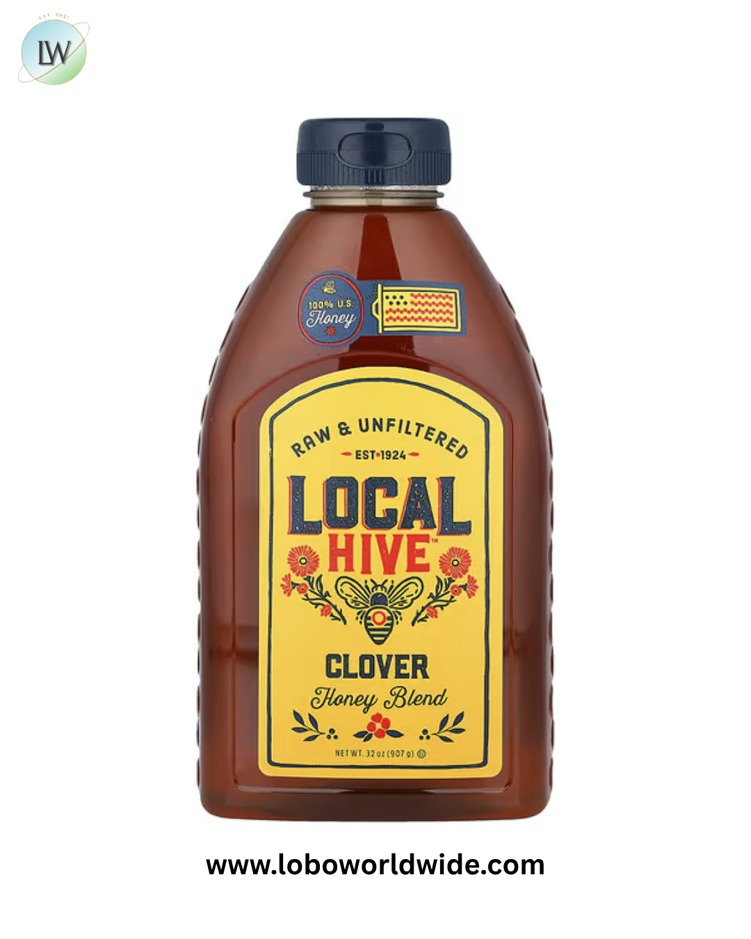 Local Hive, Honey Blend, Raw & Unfiltered, 16 oz (453.5 g)