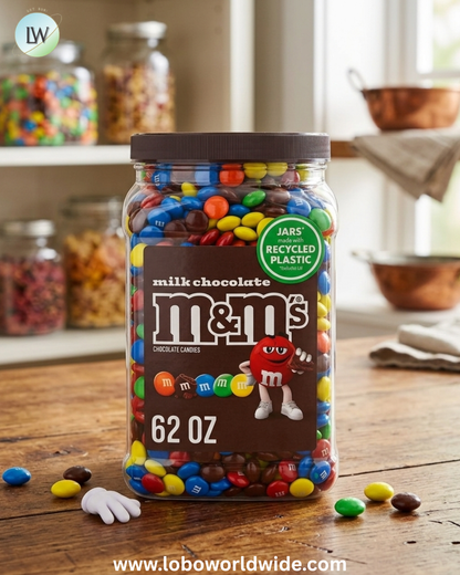M&M'S Milk Chocolate Candy, 62 oz.