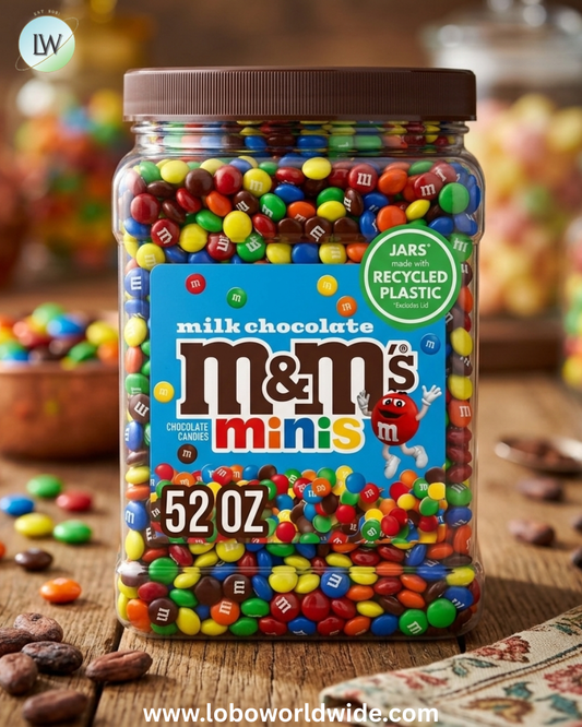 M&M’S Milk Chocolate Candy, Minis, 52 oz.
