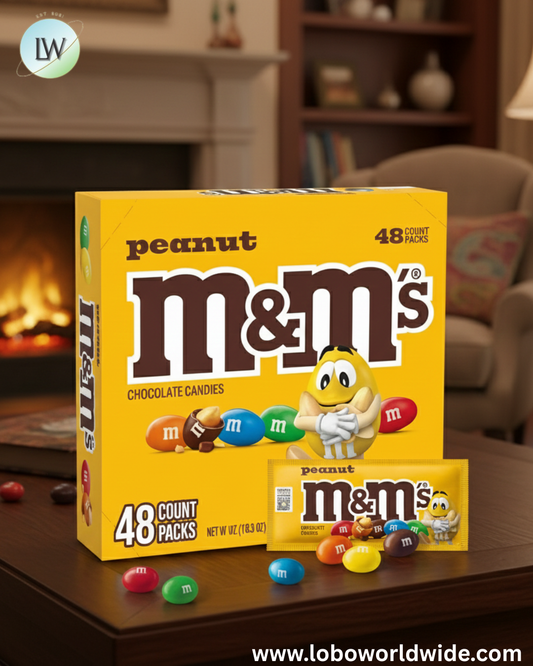 M&M'S Peanut Chocolate Singles 48 ct.