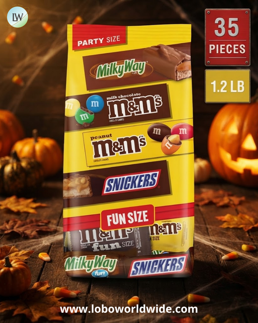 M&M'S, Snickers & Milky Way Fun Size Chocolates Variety Pack, 19.2 oz. (35 Pcs.)
