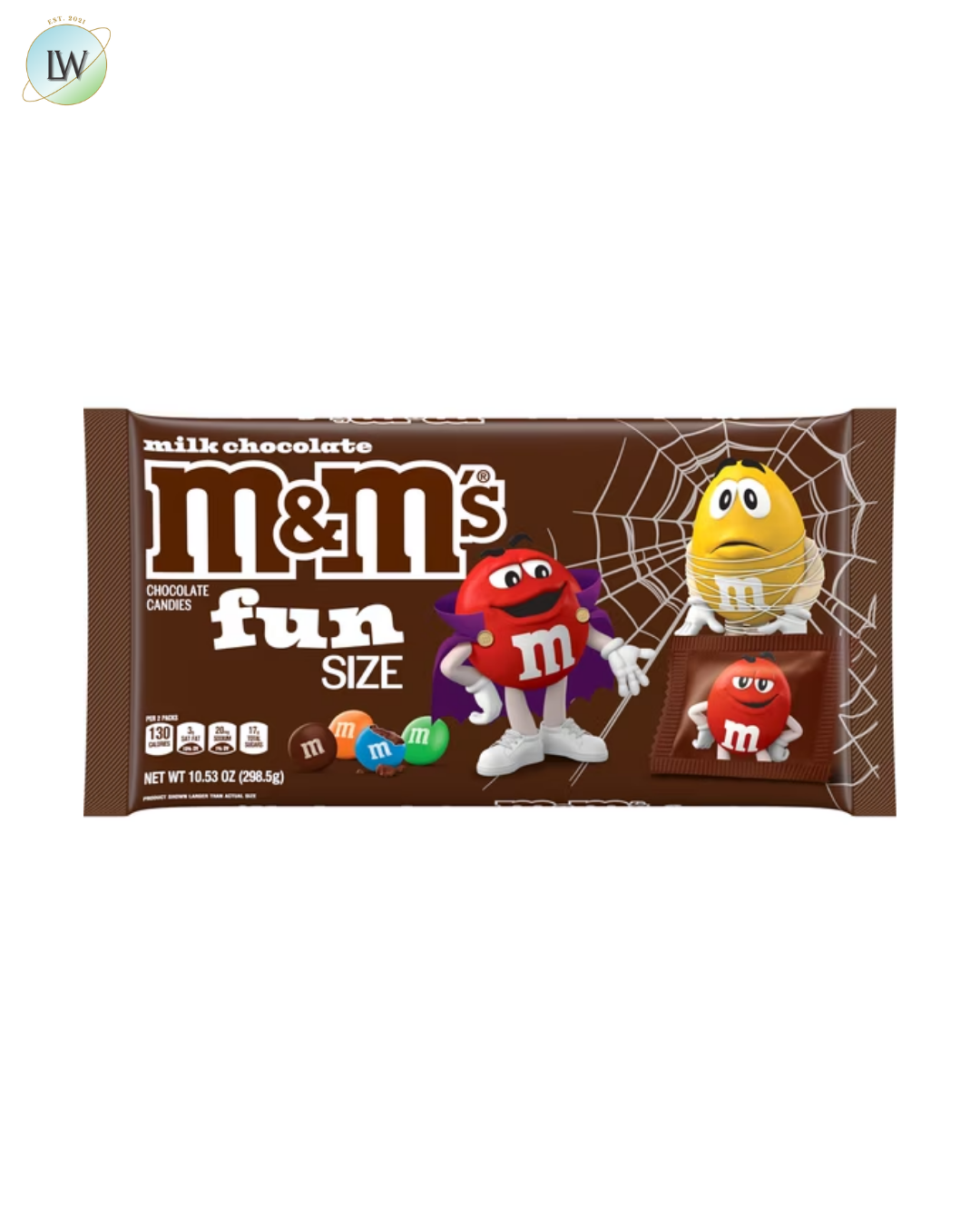 M&M's Milk Chocolate Fun Size Halloween Chocolates, 10.53 oz.