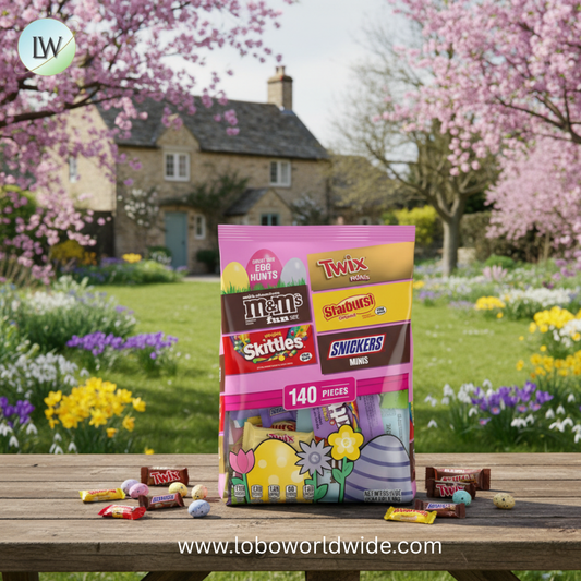 M&M's, Snickers & More Easter Candy Easter Basket Stuffers, Bulk Bag, 140 ct.