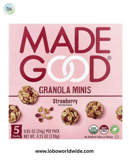 MadeGood, 5 Packs, 0.85 oz (24 g) Each