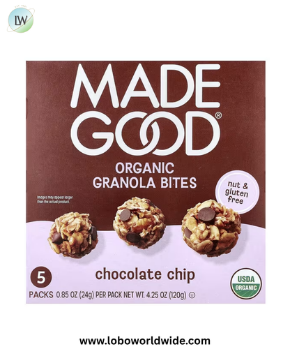 MadeGood, 5 Packs, 0.85 oz (24 g) Each