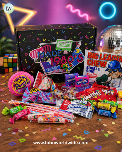 Made in the 1980's Retro Candy Box