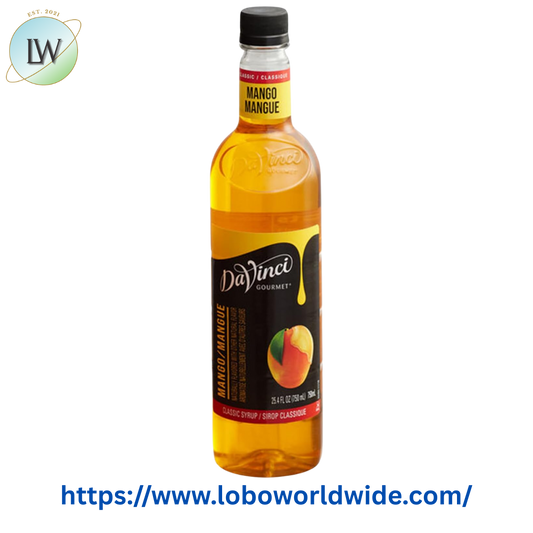 DaVinci Gourmet Classic Mango Flavoring / Fruit Syrup 750 mL