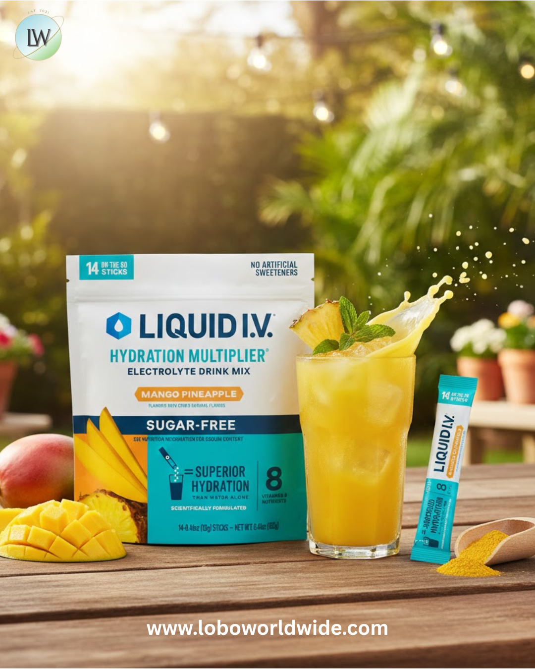 Liquid I.V Hydration Multiplier® Sugar-Free - 3 Pouches(Various flavors)