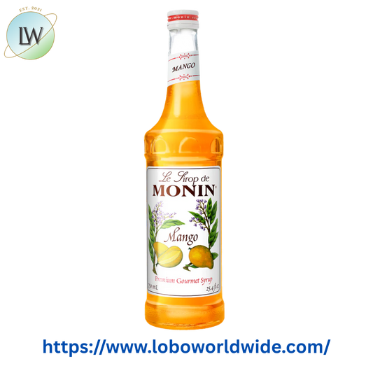Monin Premium Mango Flavoring / Fruit Syrup 750 mL