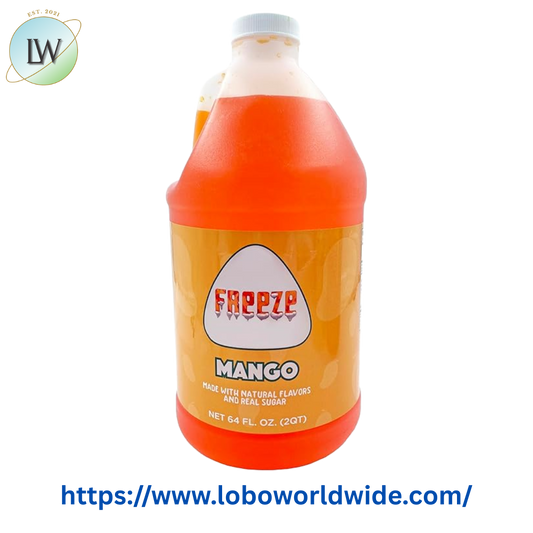 Jarritos® 1/2 Gallon Mango Slushy 5:1 Concentrate