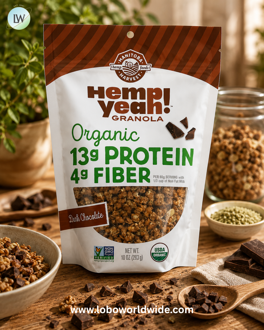 Manitoba Harvest, Hemp Yeah!, Organic Granola, 10 oz (283 g)