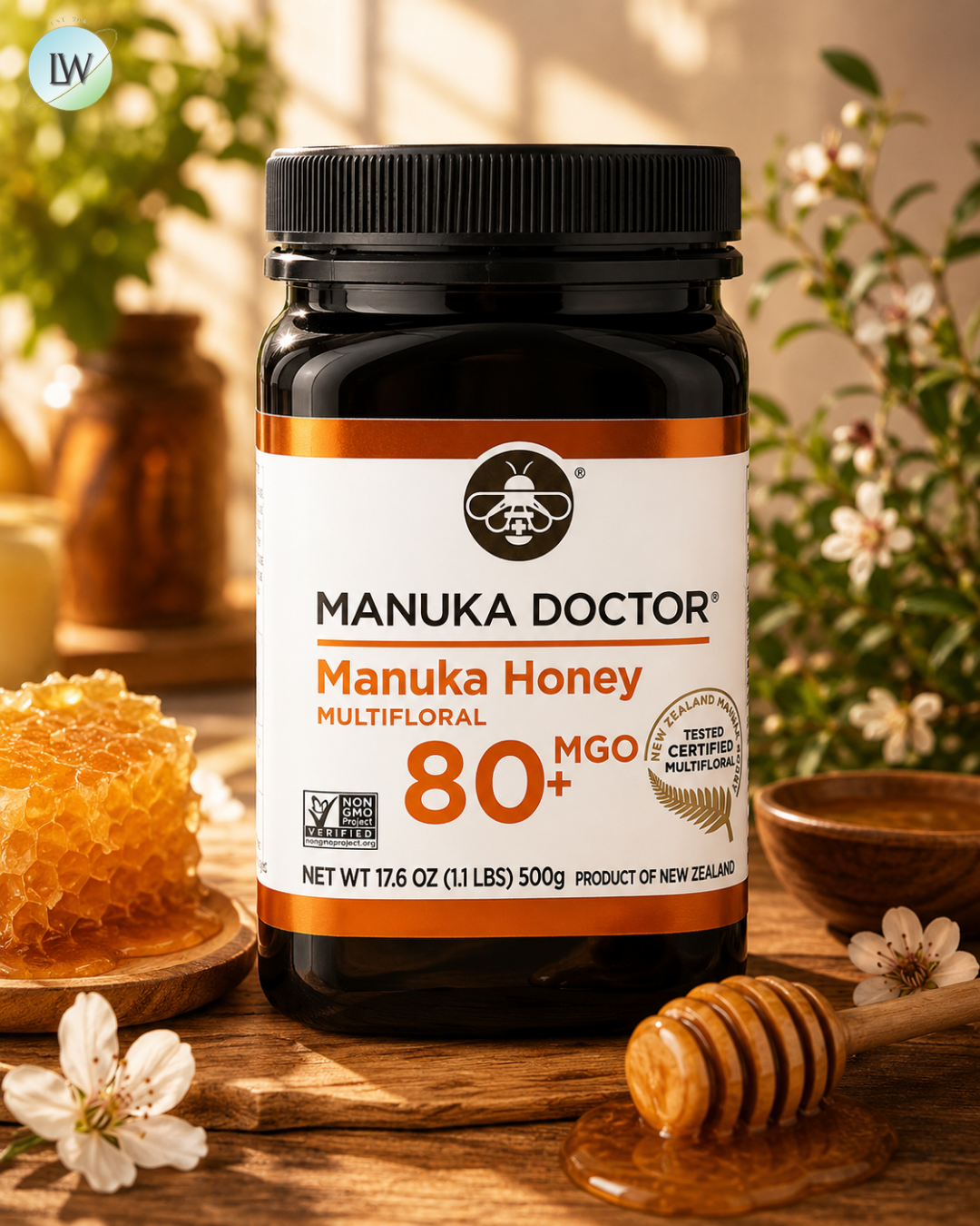 Manuka Doctor, Manuka Honey, Multifloral , MGO 80+
