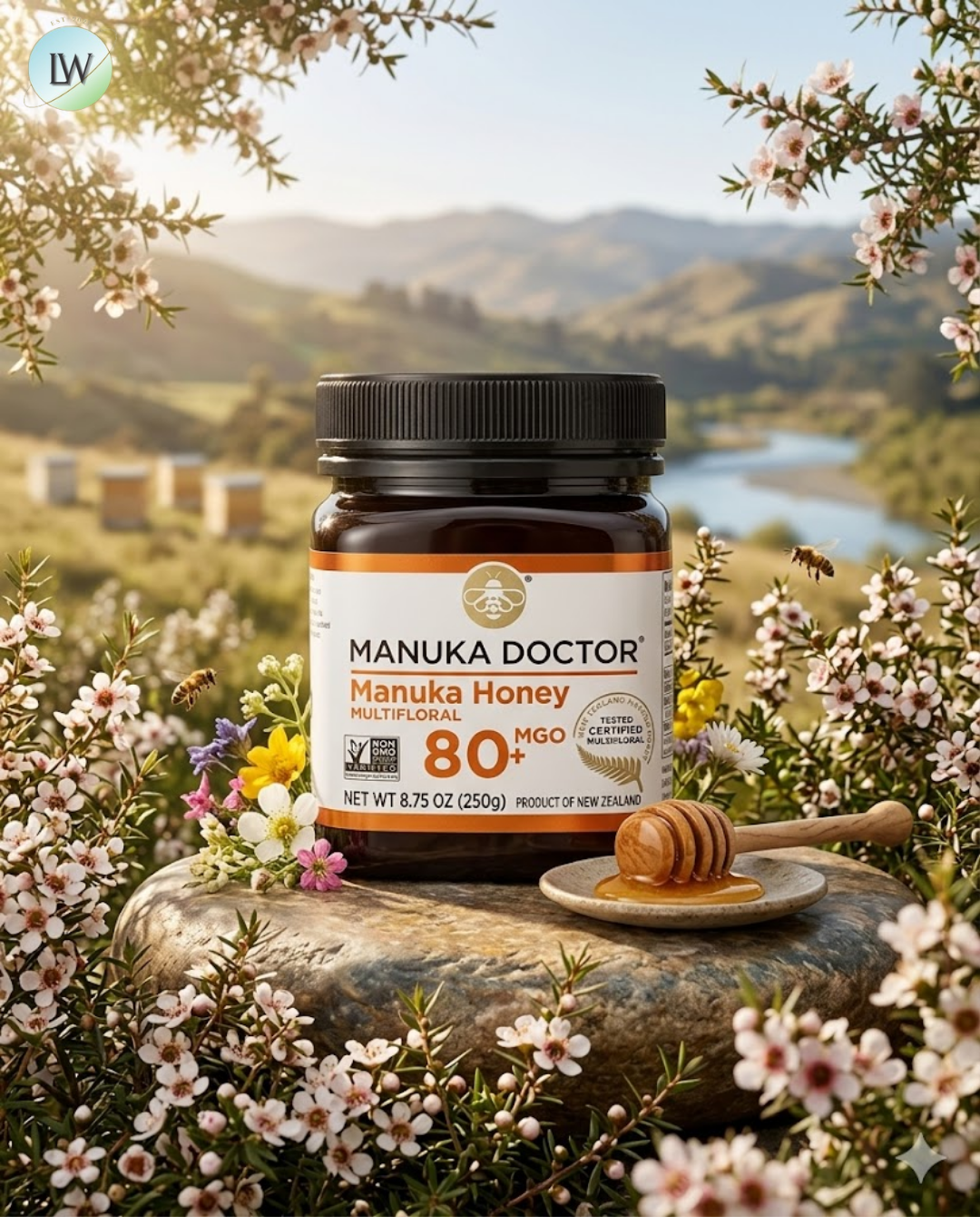 Manuka Doctor, Manuka Honey, Multifloral , MGO 80+