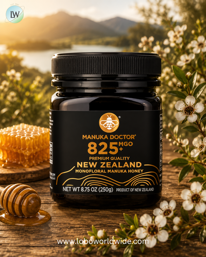 Manuka Doctor, New Zealand Monofloral Manuka Honey, MGO 825+, 8.75 oz (250 g)