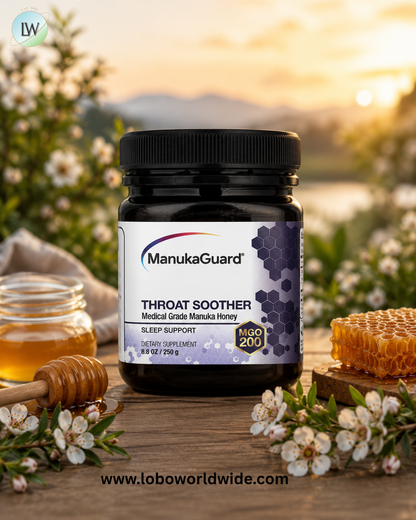 ManukaGuard, Throat Soother, Manuka Honey, MGO 200, 8.8 oz (250 g)