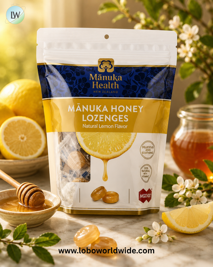 Manuka Health, Manuka Honey Lozenges, MGO 400+, 58 Lozenges