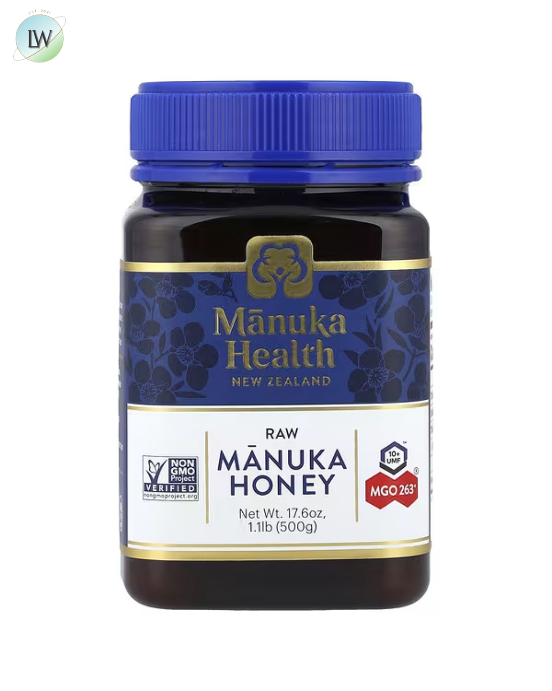Manuka Health, Raw Manuka Honey, UMF 10+, MGO 263+