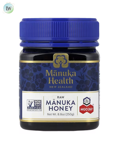 Manuka Health, Raw Manuka Honey, UMF 10+, MGO 263+