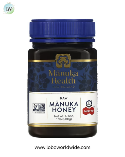Manuka Health, Raw Manuka Honey, UMF 6+™, MGO 115+