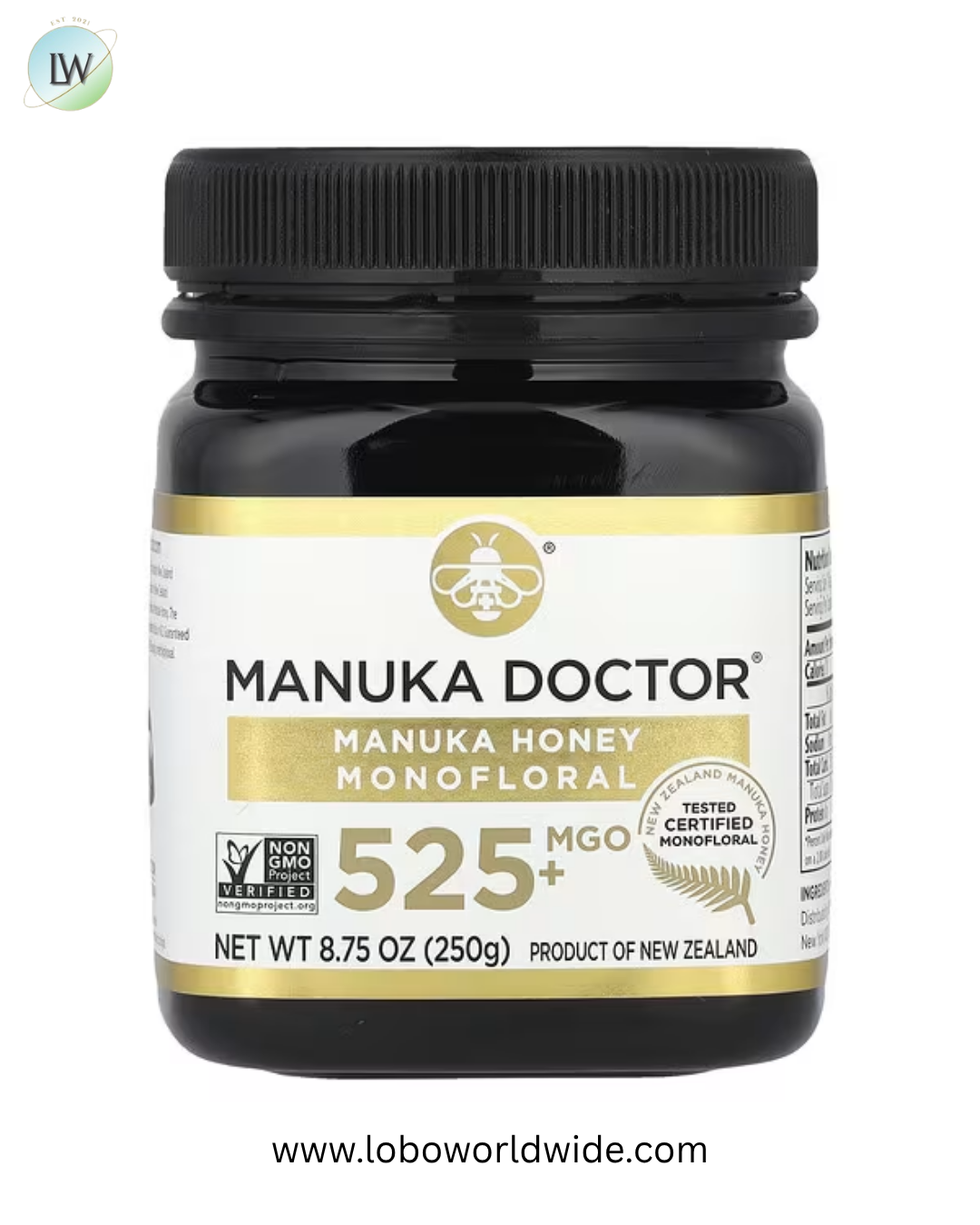 Manuka Doctor, Monofloral Manuka Honey, 8.75 oz (250 g)