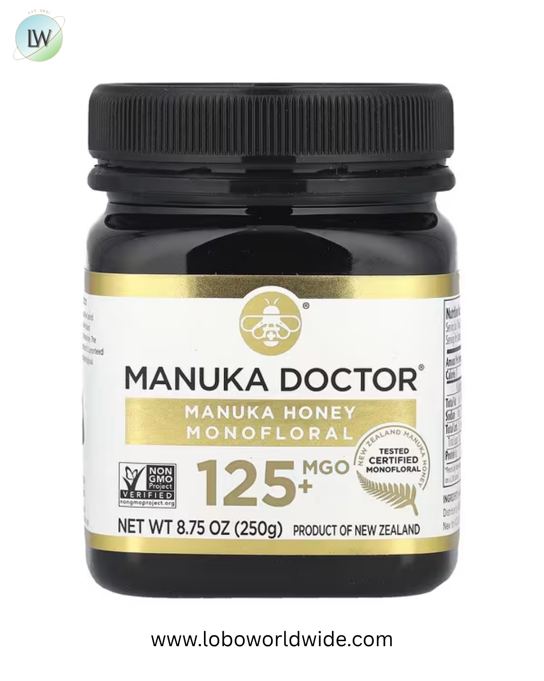 Manuka Doctor, Monofloral Manuka Honey, 8.75 oz (250 g)
