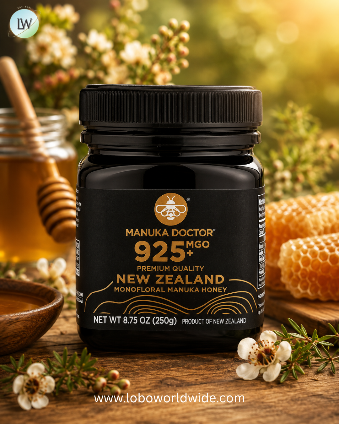 Manuka Doctor, Monofloral Manuka Honey, 8.75 oz (250 g)
