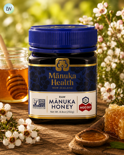 Manuka Health, Raw Manuka Honey, UMF 10+, MGO 263+