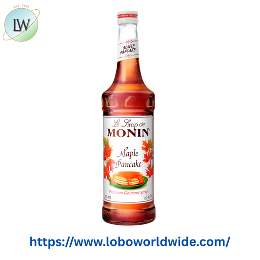 Monin Premium Maple Pancake Flavoring Syrup 750 mL
