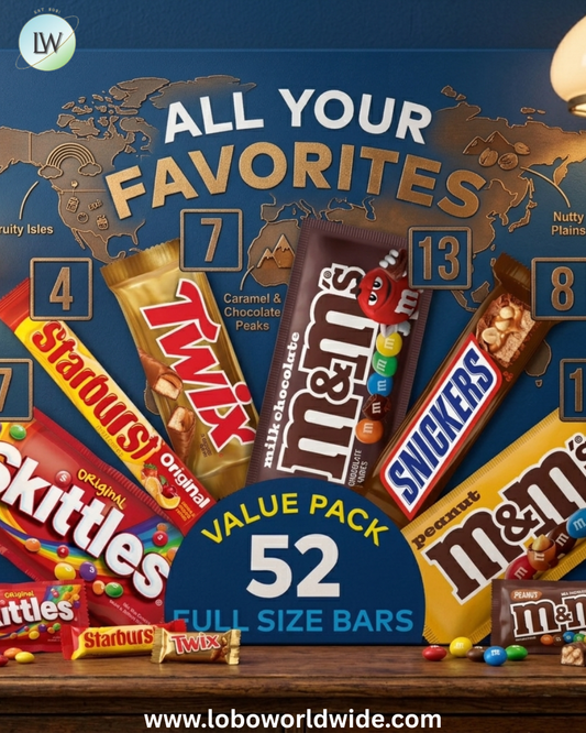 Mars Fundraiser Variety Pack Candy Bars, Full Size, 52 pk.