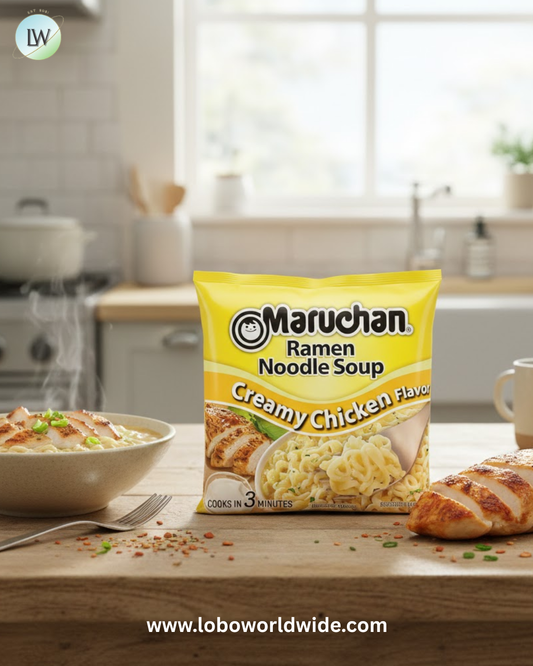Maruchan Creamy Chicken Flavor Ramen Noodles (Pack of 24)