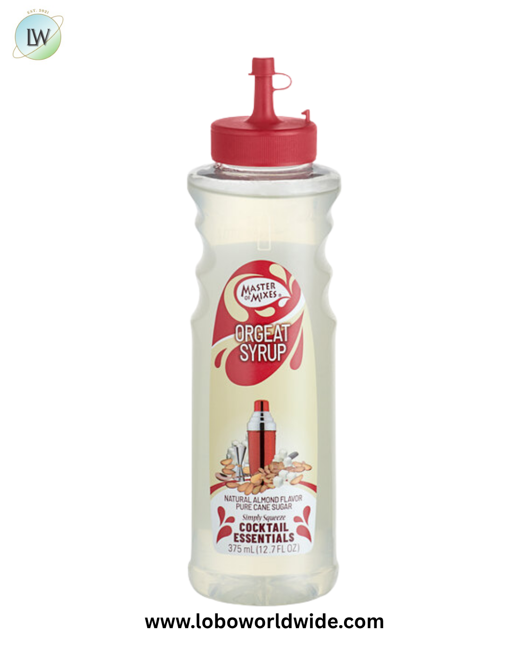 Master of Mixes Almond (Orgeat) Syrup 375 mL