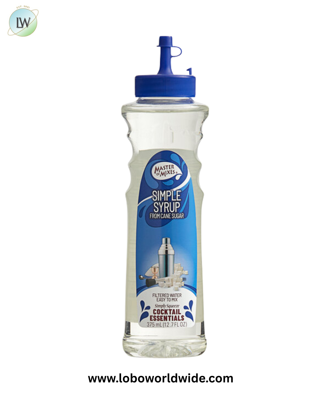 Master of Mixes Simple Syrup 375 mL