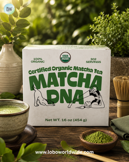 Matcha DNA, Certified Organic Matcha Tea